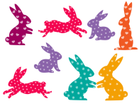 Collection Of Easter Bunnies