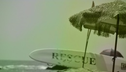 Rescue Surfboard Vintage Style