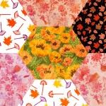 Autumn Quilt Background
