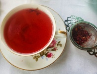 Tea And Tea Leaves Strainer