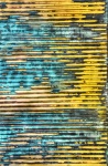 Corrugated Peeling Paint Background