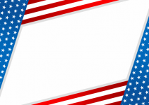 American Flag Border