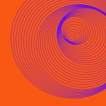 Spiral Digital Art Background