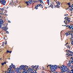 Independence Day Frame Paper