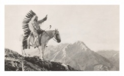 Indian Chief On Horse