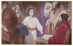 Jesus Teaching In The Temple
