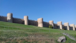 Medieval Wall In Ávila
