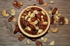 Mixed Nuts In Bowl