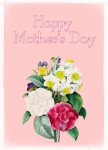 Mothers Day Postcard Flowers