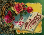 Mother&039;s Day Postcard Vintage Love