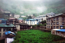 Namche In The Mist