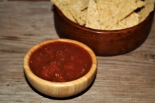 Picante Sauce And Tortilla Chips