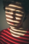 Portrait Light From Blinds