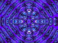 Psychedelic Whirl Blue