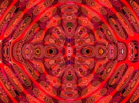 Psychedelic Whirl Orange