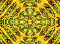 Psychedelic Whirl Yellow