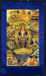 Religious Tangka Scroll Painting