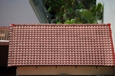 Roof With Red Terracotta Tiles