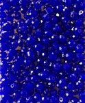 Royal Blue Crystal Glass Beads