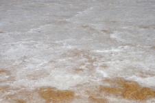 Salt Water Texture At Dead Sea