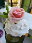 Sundae Topped With Rose