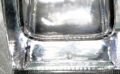 Thick Base Of Clear Glass Container
