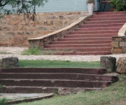 Two Sets Of Exterior Steps