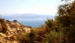 View Over Dead Sea From Mountains