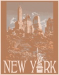 Vintage New York City Poster