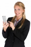 Woman With A Cell Phone