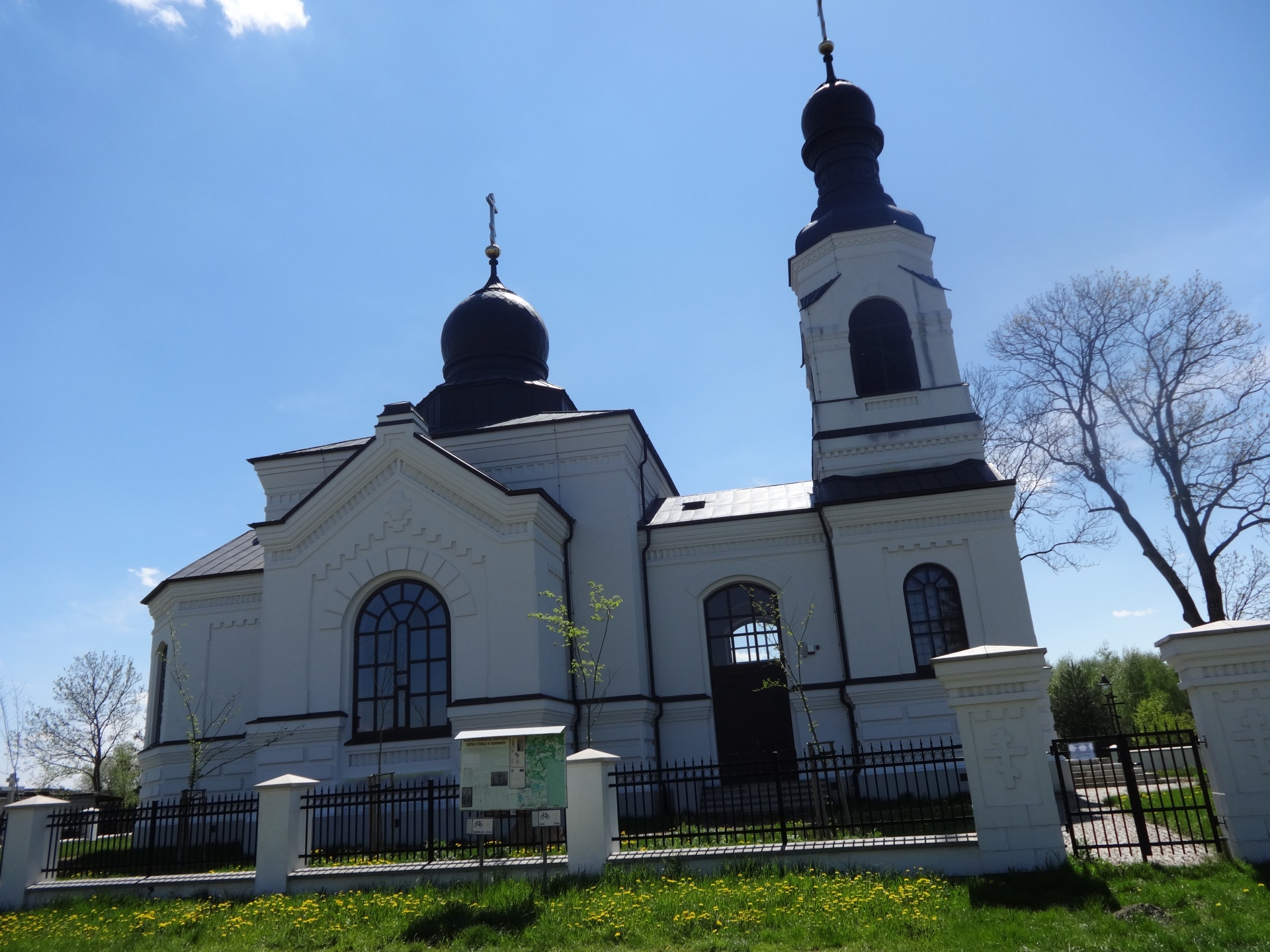 Orthodox church, Sosnowica, Poland, spring 2021
