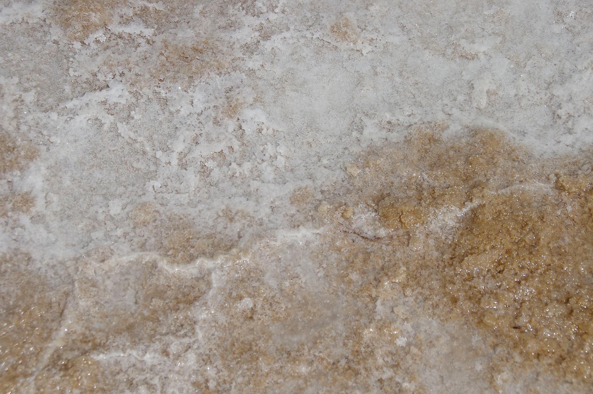 Salt Crystals On Beach Textures