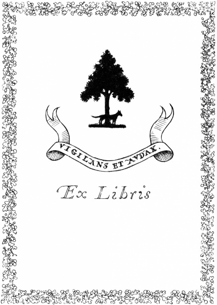 Vintage Ex Libris Book Plates