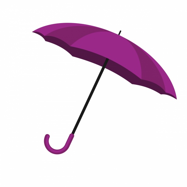 Regenschirm Clipart Lila Kostenloses Stock Bild - Public Domain Pictures