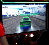 Amusement Arcade Car Driving Game
