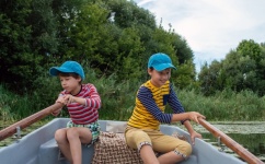 Boat, Children, Childhood