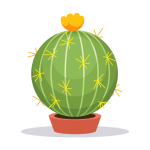 Cactus Plant Illustration Clipart