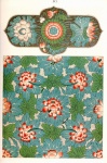 Chinese Pattern Flowers Vintage