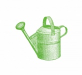 Clipart Vintage Watering Can