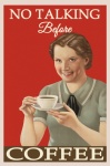 Coffee Retro Vintage Poster