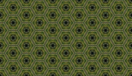 Green Hexagon Patten