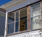 Grunge Porch Window