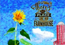 Sunflower Farm Poster