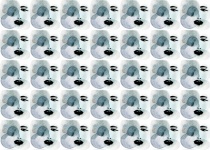 Abstract Women Face Pattern