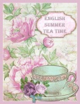 English Tea Vintage Poster