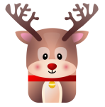Cute Reindeer Cartoon