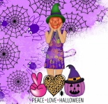 Halloween Girl Poster