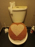 Love Heart Toilet