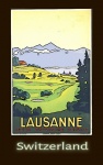 Lausanne Switzerland Poster