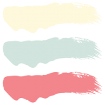 Paintbrush Strokes Colorful Clipart